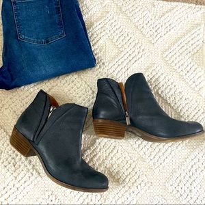 Lucky Brand Black Booties - Size 9